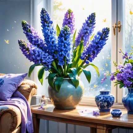 Гиацинт дома: приметы, особенности, виды и применение