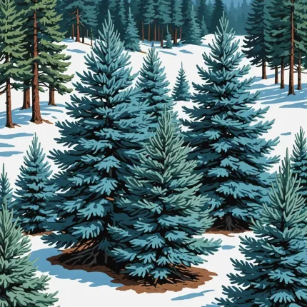 Карликовая голубая ель: особенности, виды и применение